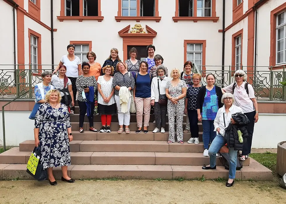 Team Ausflug zu einem Schloss