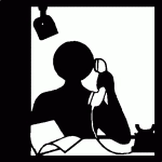 Beratung Icon Strichzeichnung